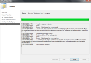 VS 2010 Database Project 03